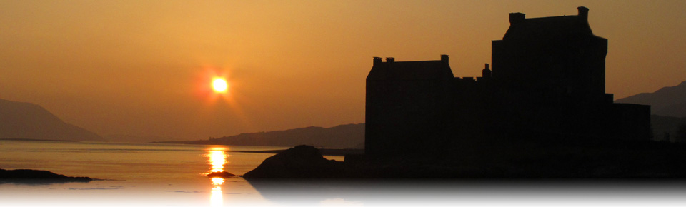 Eilean Donan Castle at Sunset