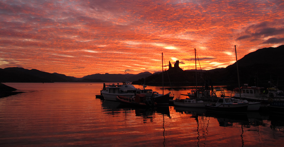 Kyleakin Harbour, Isle of Skye Sunrise